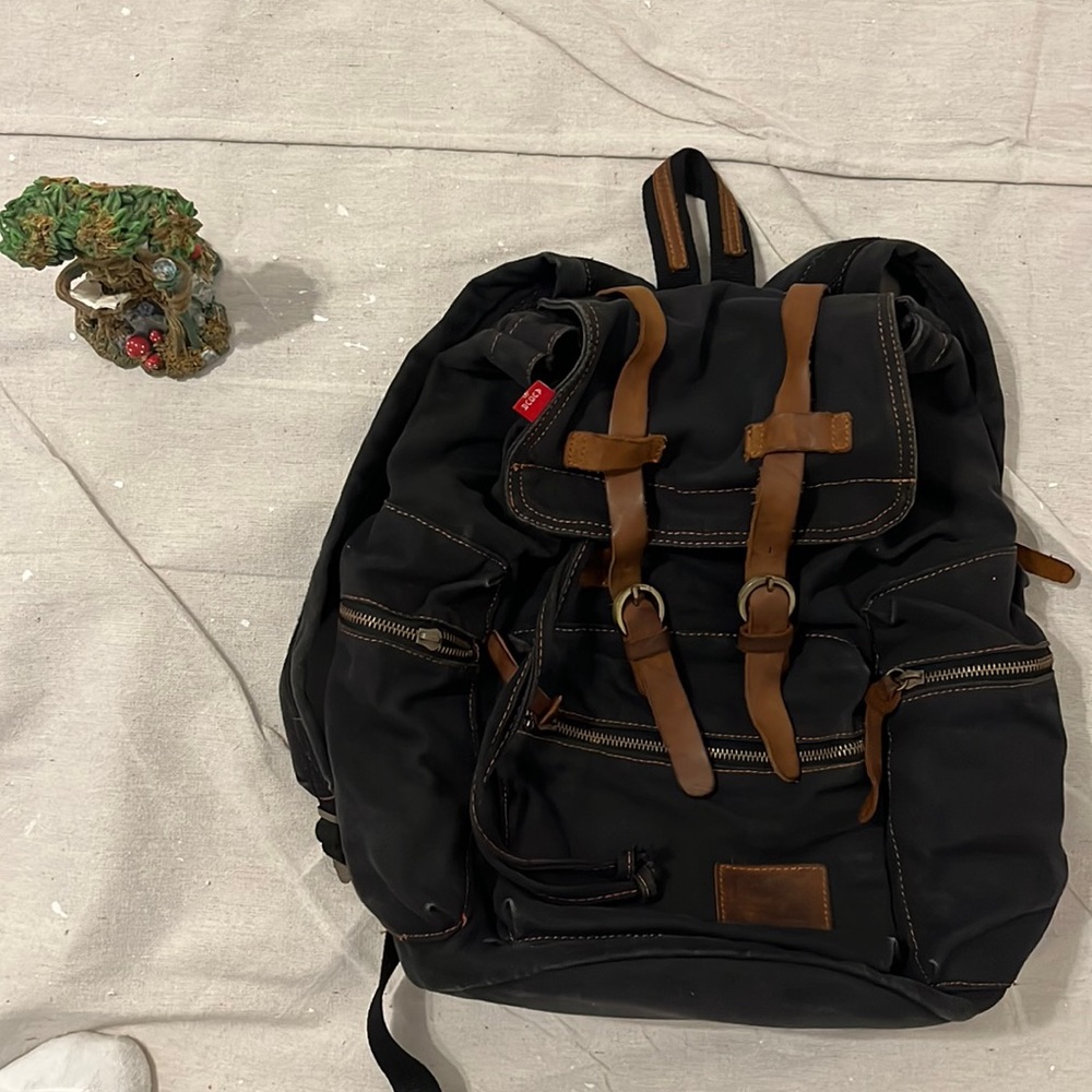 Canvas Book Bag from Amazon vintage style